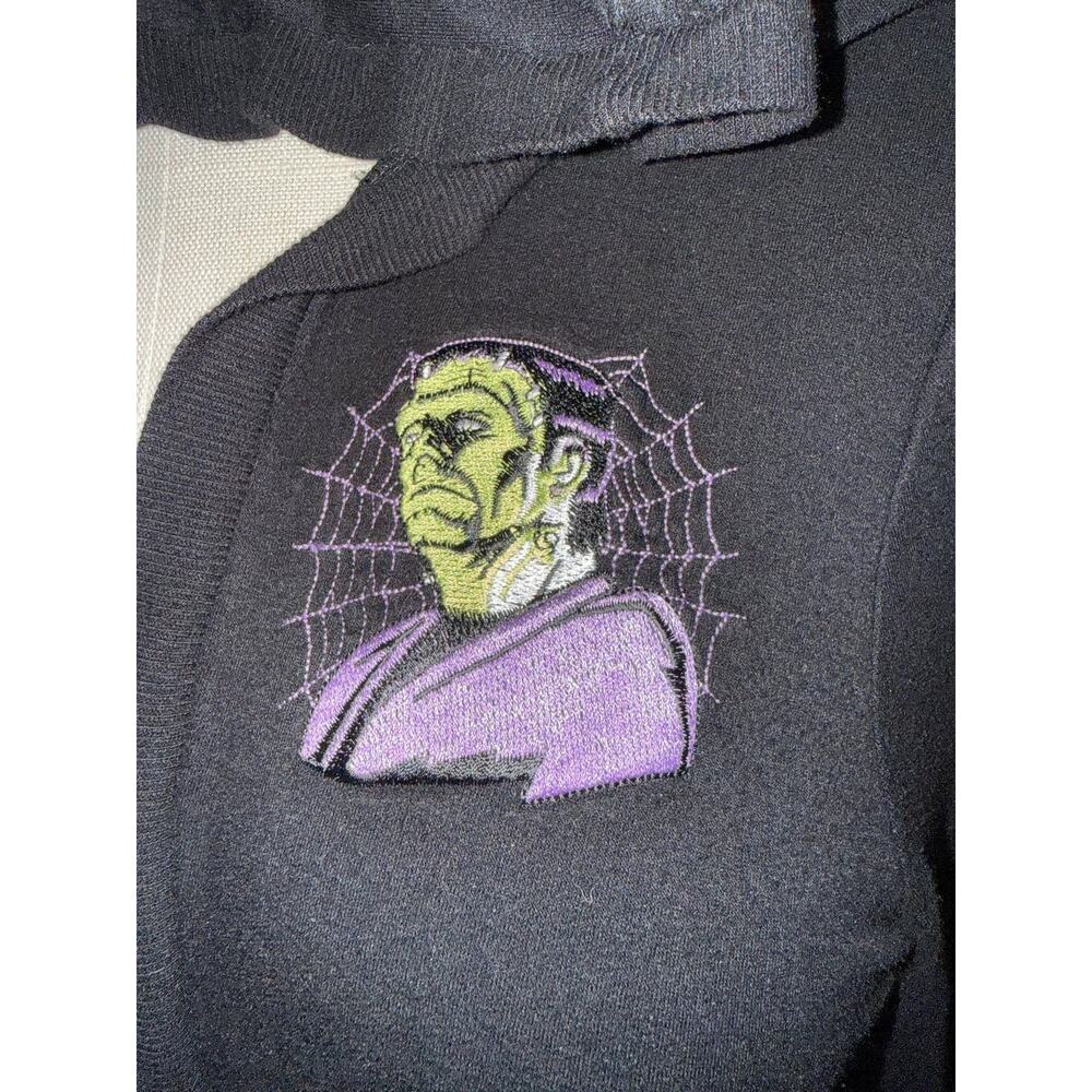 Torrid 2 (2X) Universal Monsters Bride of Frankenstein ITS ALIVE Hooded Cardigan - Picture 5 of 6
